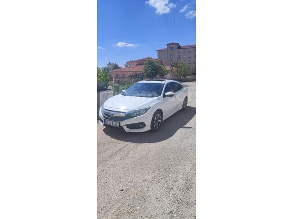 Sahibinden Honda Civic 1.6i VTEC Elegance 2018 Model  85.000 km Beyaz
