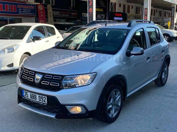 Sahibinden Dacia Sandero 1.5 blue dci Stepway 2018 Model 