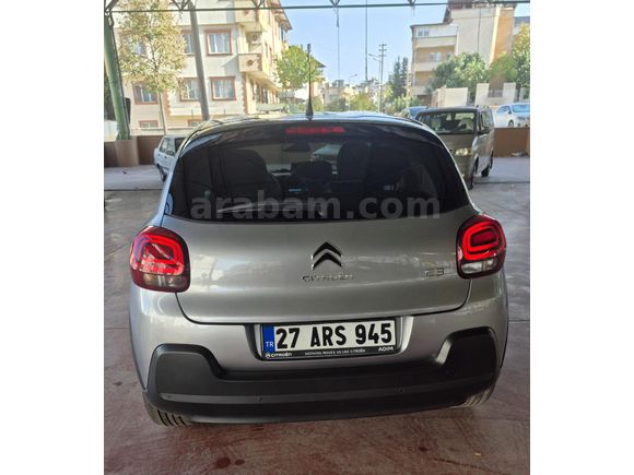 memurdan Citroen C3 1.2 PureTech Elle 2023 Model Gri (Gümüş)