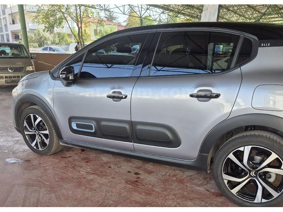 memurdan Citroen C3 1.2 PureTech Elle 2023 Model Gri (Gümüş)