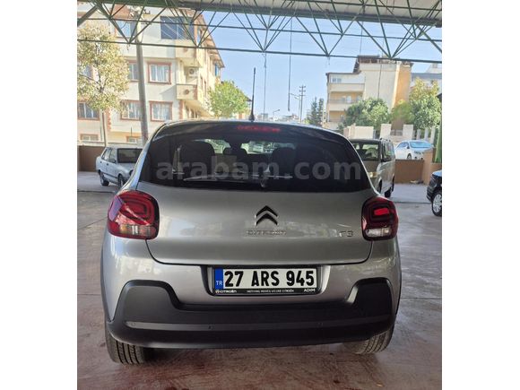 memurdan Citroen C3 1.2 PureTech Elle 2023 Model Gri (Gümüş)