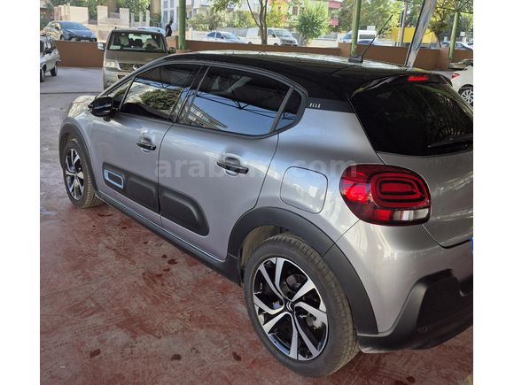 memurdan Citroen C3 1.2 PureTech Elle 2023 Model Gri (Gümüş)