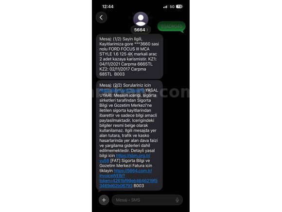 Adliye Çalışanından Düşük Kilometreli Focus