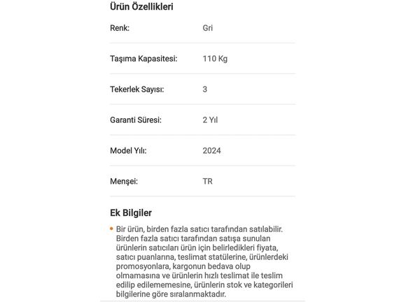 Sahibinden Volta V1