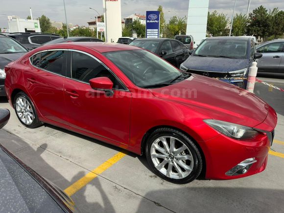 Sahibinden Mazda 3 1.5 SkyActive-G Power 2016 Model  140.000 km Kırmızı