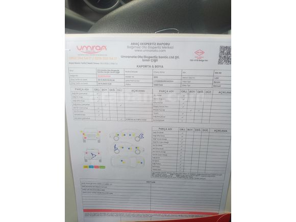 Sahibinden Chery Kimo 1.3 Forza 2010 Model  168.800 km Kırmızı