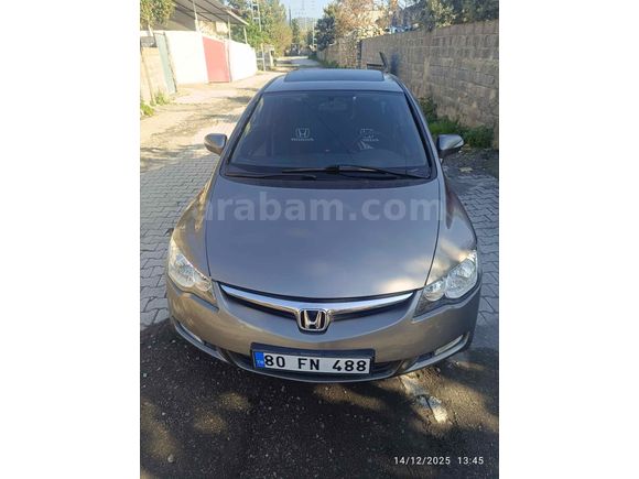 Sahibinden Honda Civic 1.6 Elegance 2009 Model  265.000 km Gri (Gümüş)