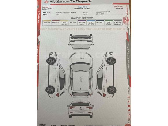 Sahibinden Seat Leon 1.2 TSI Style 2015 Model 