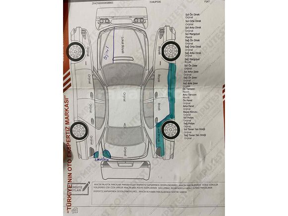 Sahibinden Fiat Egea 1.3 Multijet Easy Plus 2020 Model Kilis