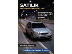 Sahibinden Honda Civic 1.4 1997 Model 