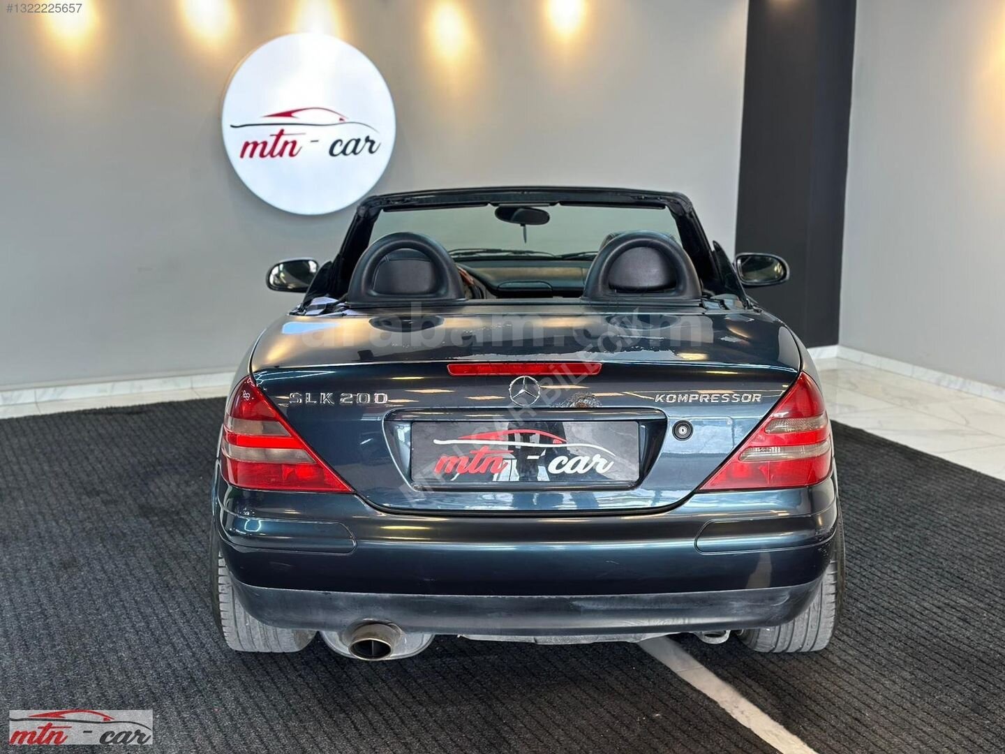 Galeriden Mercedes - Benz SLK 200 Kompressor 1998 Model Bilecik 261.500 km Mavi 4