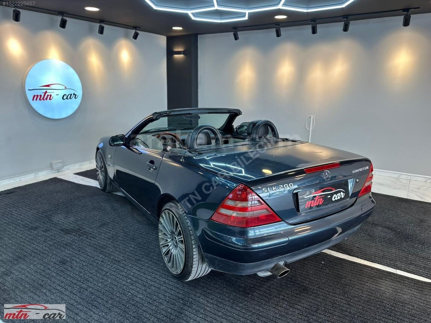 Galeriden Mercedes - Benz SLK 200 Kompressor 1998 Model Bilecik 261.500 km Mavi 6