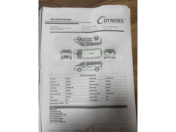 Sahibinden Renault Trafic Multix 1.6 dCi 2016 Model 