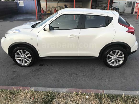 Sahibinden Nissan Juke 2014 Tekna 1.5 dCi Crossover Turbo Dizel Motor Manuel İnci Beyaz