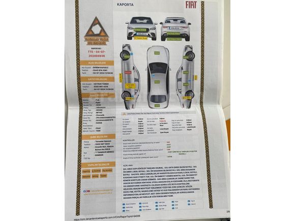 Sahibinden Fiat Egea 1.6 Multijet Easy 2020 Model