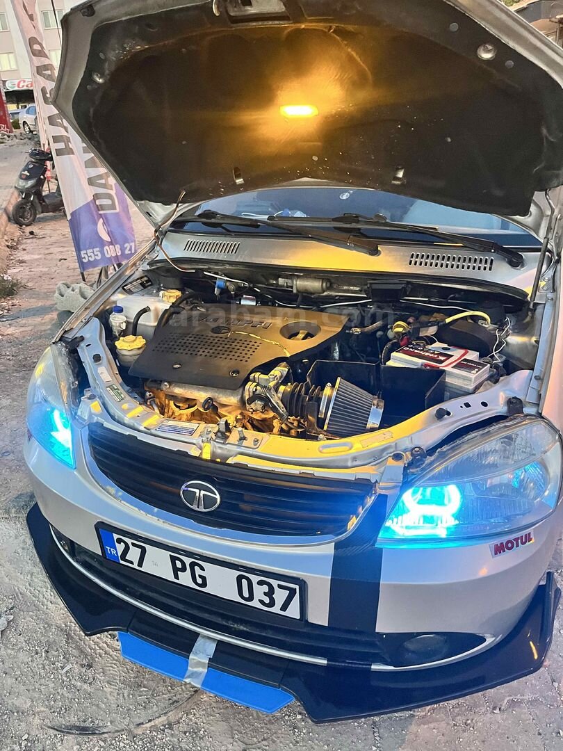 Sahibinden Tata Indigo 1.4 MPFI Comfort 2009 Model Gaziantep 140.000 km Gri (Gümüş) 5