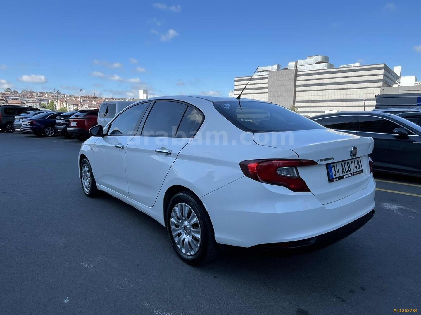 Galeriden Fiat Egea 1.3 Multijet Easy 2017 Model İstanbul 324.000 km Beyaz 5