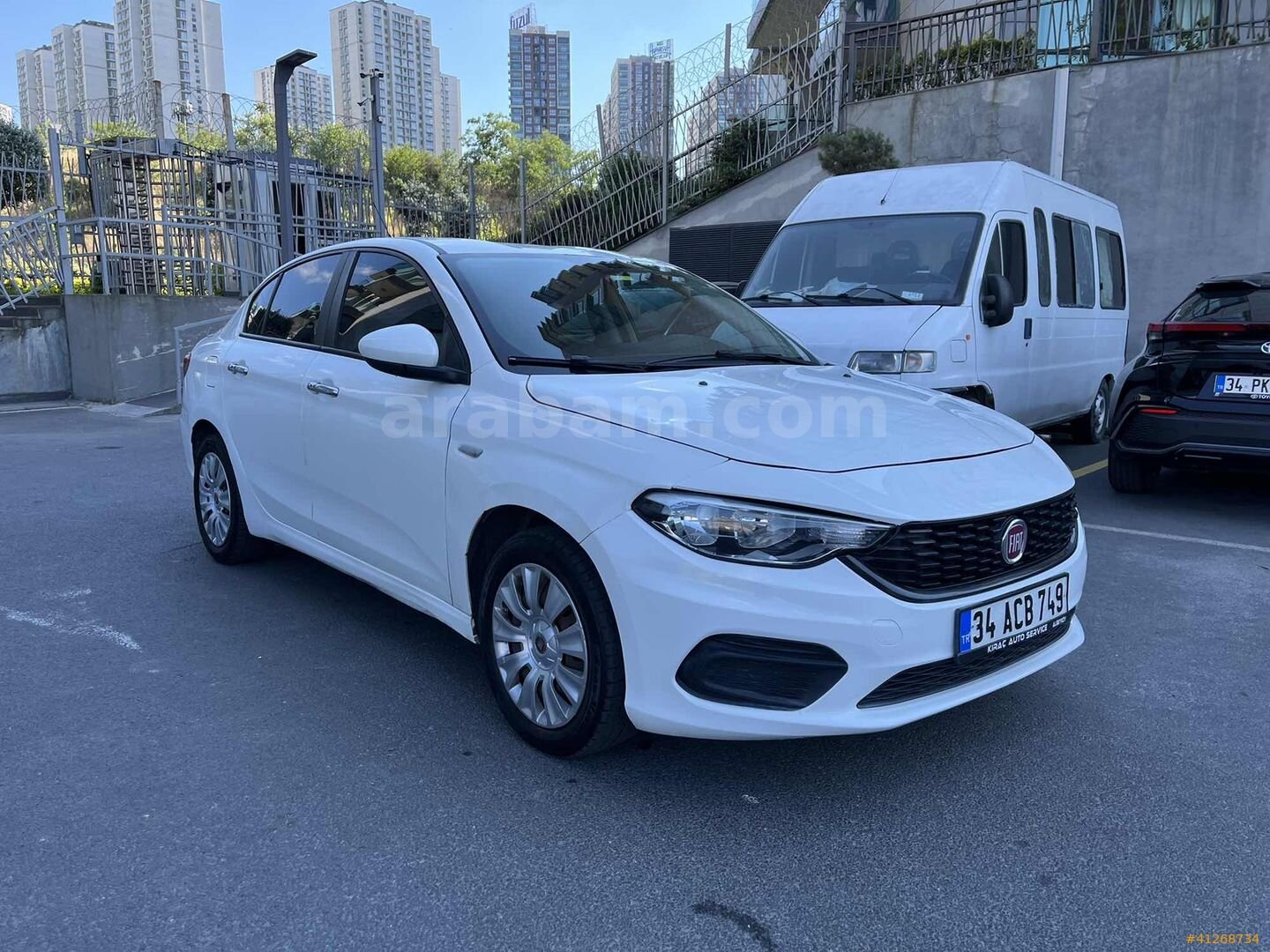 Galeriden Fiat Egea 1.3 Multijet Easy 2017 Model İstanbul 324.000 km Beyaz 1