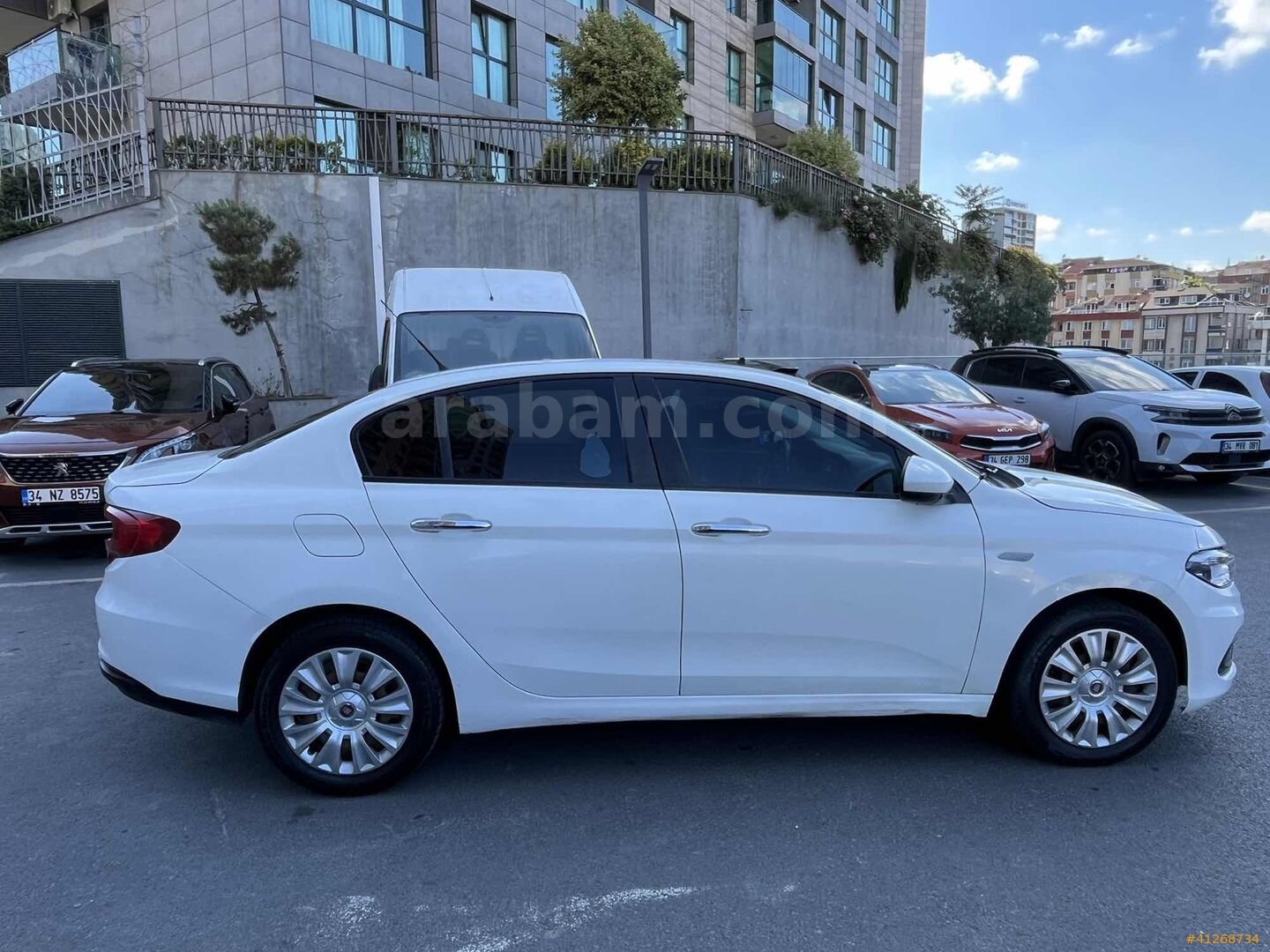 Galeriden Fiat Egea 1.3 Multijet Easy 2017 Model İstanbul 324.000 km Beyaz 6
