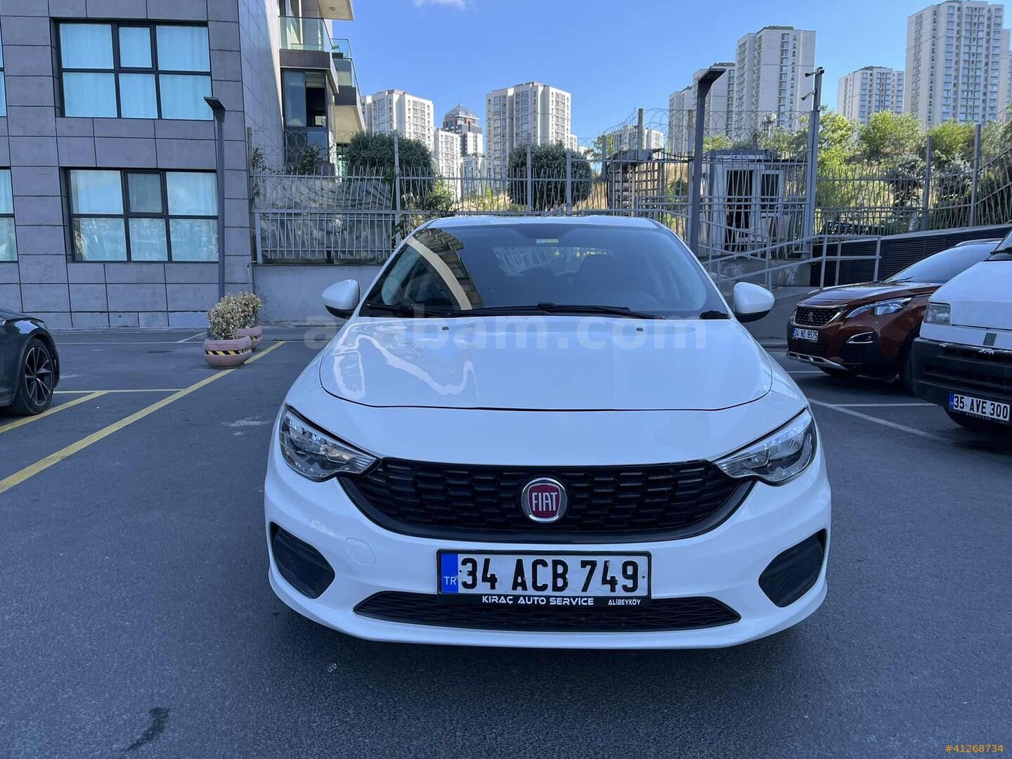 Galeriden Fiat Egea 1.3 Multijet Easy 2017 Model İstanbul 324.000 km Beyaz 2
