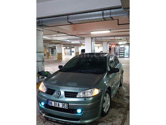CAM TAVAN MEGAN 2 2004 MODEL TEMİZ klima aktif