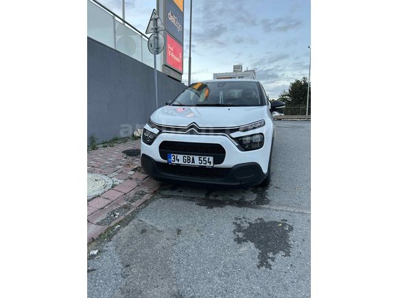Sahibinden Citroen C3 1.2 PureTech Feel 2020 Model İstanbul 55.000 km Beyaz