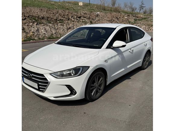 Sahibinden Hyundai Elantra 1.6 CRDi Style Plus 2018 Model Ankara 163.000 km Beyaz