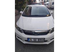 Sahibinden Honda Civic 1.6i VTEC Eco Premium 2014 Model 