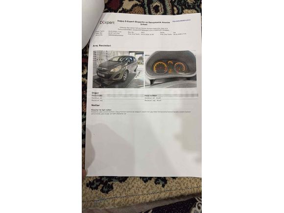 Sahibinden Opel Corsa 1.2 2013 Model 