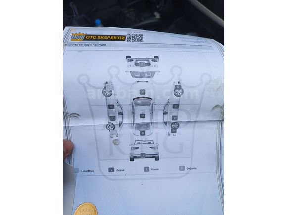 Polis memurundan Fiat Egea 1.3 Multijet Easy 2016 Model