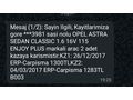Sahibinden Opel Astra 1.6 Essentia 2012 Model 