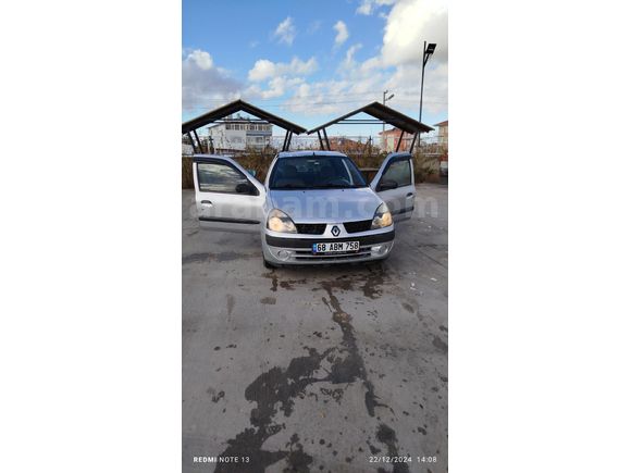 Sahibinden Renault Clio 1.5 dCi Authentique 2005 Model  277.000 km Gri (Gümüş)