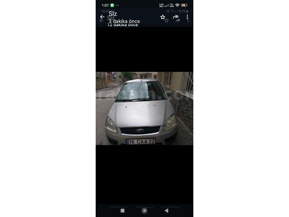 Sahibinden Ford C-Max 1.6 Trend 2004 Model  203.000 km Gri