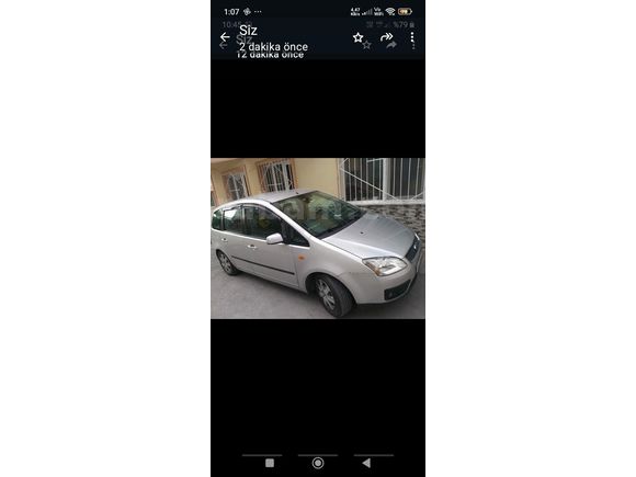 Sahibinden Ford C-Max 1.6 Trend 2004 Model  203.000 km Gri
