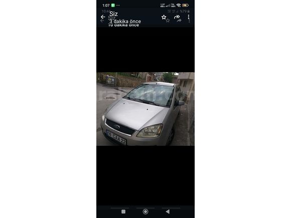 Sahibinden Ford C-Max 1.6 Trend 2004 Model  203.000 km Gri