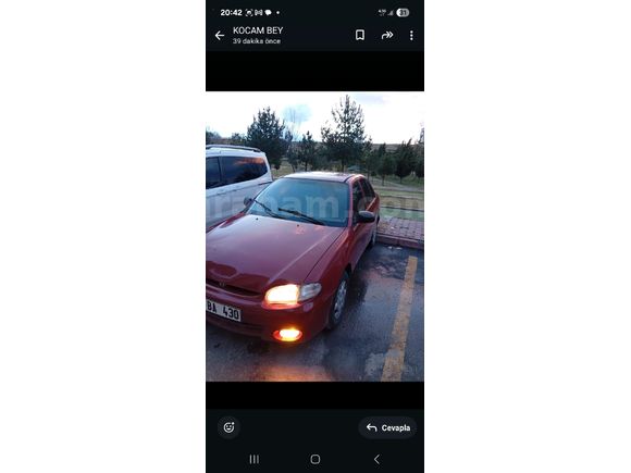 Sahibinden Hyundai Accent 1.5 GLS 1998 Model