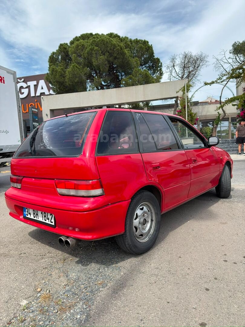 Sahibinden Suzuki Swift 1.3 GLX 2001 Model İstanbul 150.000 km Kırmızı 7