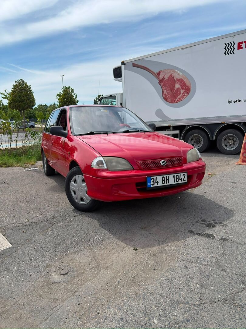 Sahibinden Suzuki Swift 1.3 GLX 2001 Model İstanbul 150.000 km Kırmızı 1