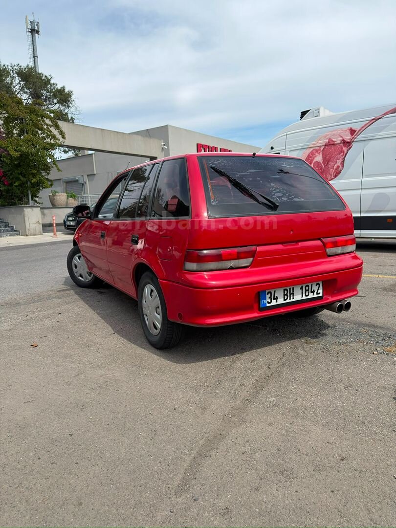 Sahibinden Suzuki Swift 1.3 GLX 2001 Model İstanbul 150.000 km Kırmızı 6