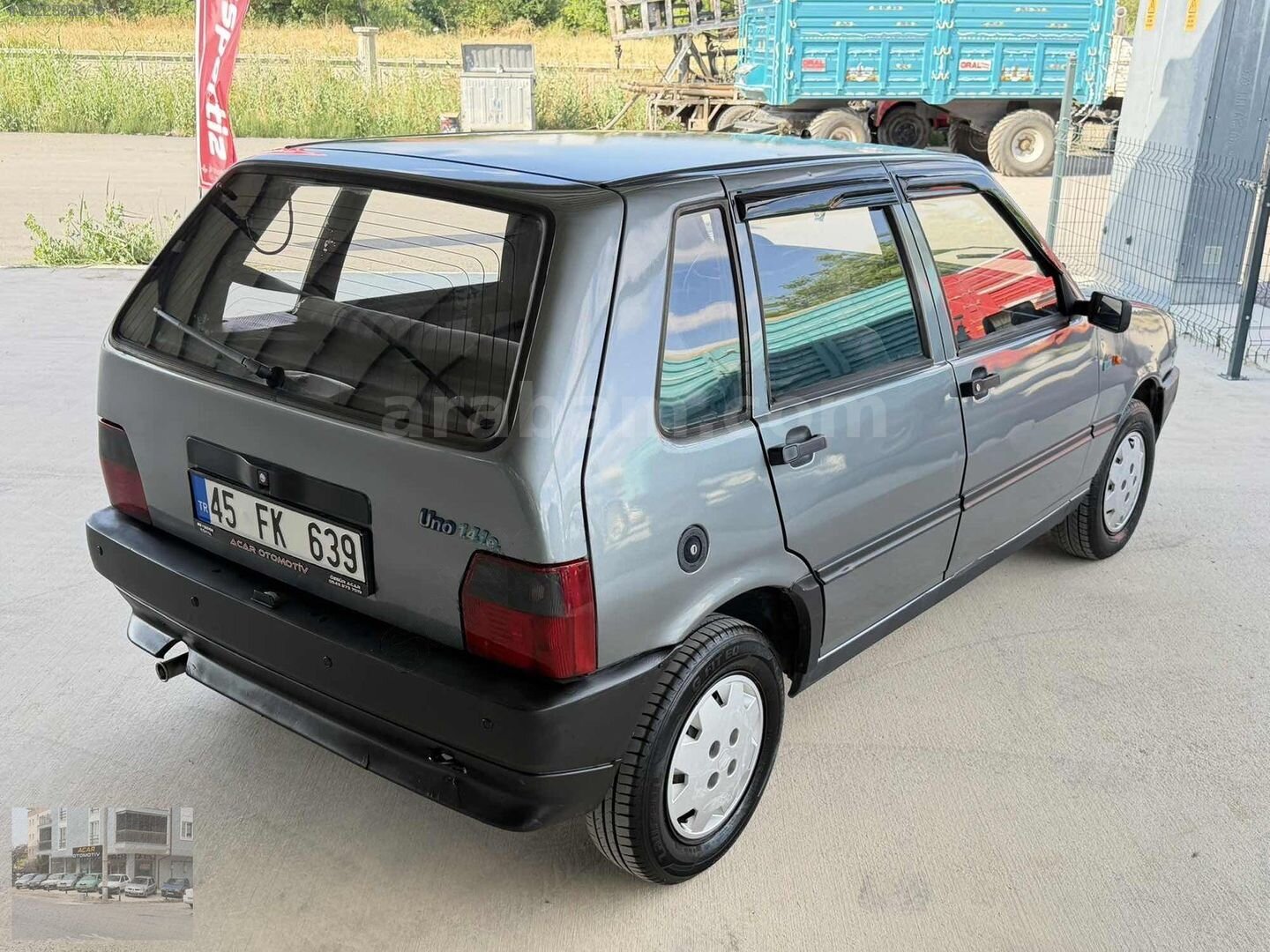 Galeriden Fiat Uno 70 S 2001 Model Konya 208.000 km Gri 4