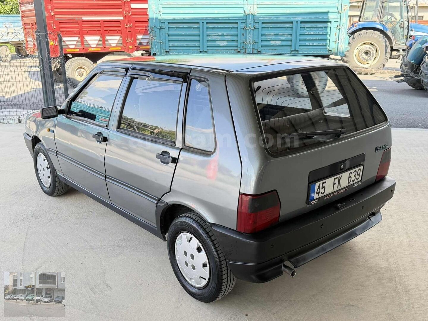 Galeriden Fiat Uno 70 S 2001 Model Konya 208.000 km Gri 6