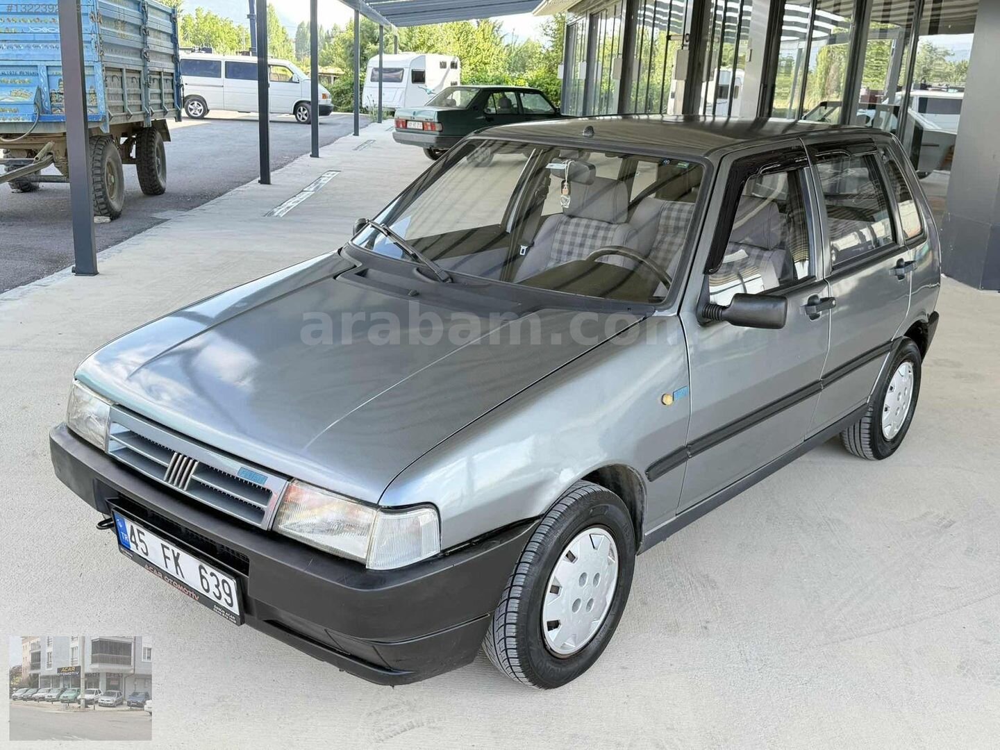 Galeriden Fiat Uno 70 S 2001 Model Konya 208.000 km Gri 1