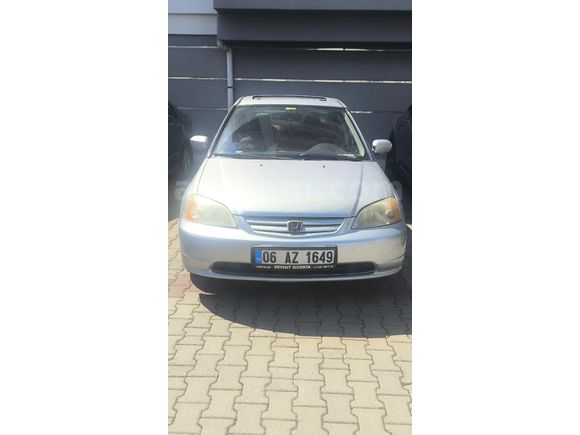 Memurdan Honda Civic 1.6i VTEC ES 2004 Model  276.000 km Gri (Gümüş)