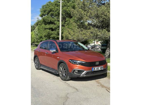 Sahibinden Fiat Egea Cross 2021 Model Turuncu Acil satılıktır