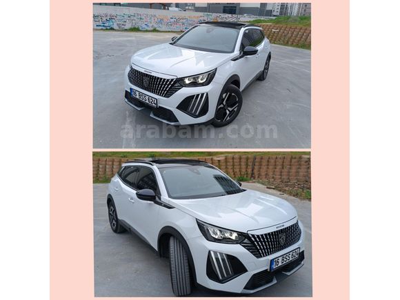 Peugeot e-2008 Allure 2025 Model  18.000 km Beyaz