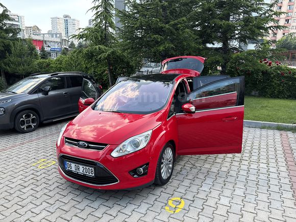 TERTEMİZ Ford C-Max - 2012-Kırmızı - Titanium X - Dosta Gider - ANKARA