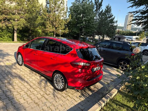 TERTEMİZ Ford C-Max - 2012-Kırmızı - Titanium X - Dosta Gider - ANKARA