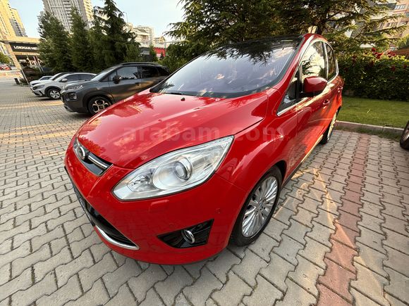 TERTEMİZ Ford C-Max - 2012-Kırmızı - Titanium X - Dosta Gider - ANKARA