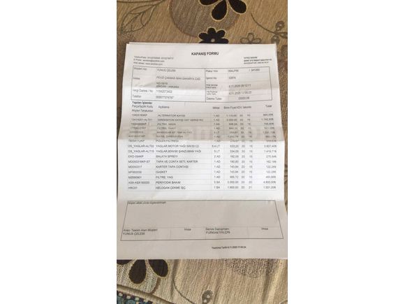 06 ALP 95 temiz masrafsız memurdan 