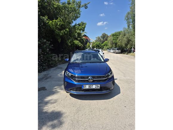 2025 VW Taigo 1.0 Life Metalik Resif Mavi Tramersiz Boyasız İlk Sahibinden